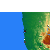 Nächste Vorhersageorte - Katunayake - Karte