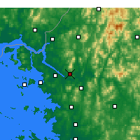 Nearby Forecast Locations - Seoul - Map