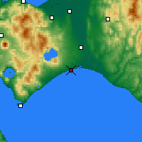 Nearby Forecast Locations - Tomakomai - Map