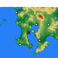 Nearby Forecast Locations - Kagoshima - Map