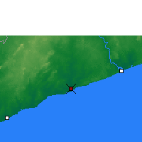 Nächste Vorhersageorte - San-Pédro - Karte