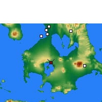 Nächste Vorhersageorte - Ambulong - Karte