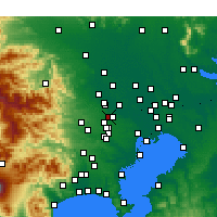 Nearby Forecast Locations - Niiza - Map