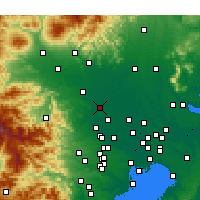 Nearby Forecast Locations - Kōnosu - Map