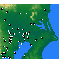 Nearby Forecast Locations - Toride - Map