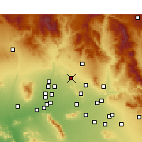 Nächste Vorhersageorte - Phoenix Deer V. - Karte
