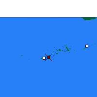 Nächste Vorhersageorte - Key West - Karte
