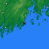 Nearby Forecast Locations - Rockland - Map