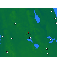 Nächste Vorhersageorte - T. Villages - Karte