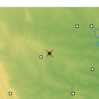 Nearby Forecast Locations - Enid - Map