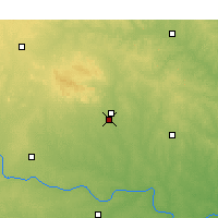 Nearby Forecast Locations - Lawton - Map