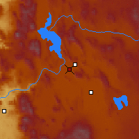 Nächste Vorhersageorte - Klamath Falls - Karte