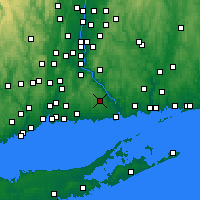 Nearby Forecast Locations - Chester - Map