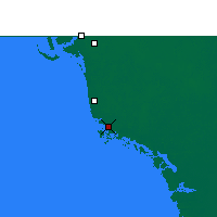 Nächste Vorhersageorte - Marco Island - Karte