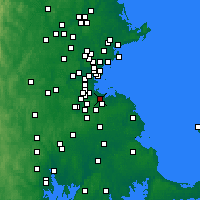 Nearby Forecast Locations - Quincy - Map