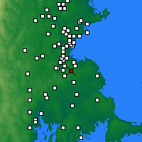 Nearby Forecast Locations - Randolph - Map