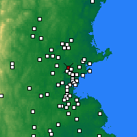 Nearby Forecast Locations - Reading - Map