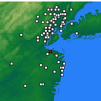 Nearby Forecast Locations - Keyport - Map