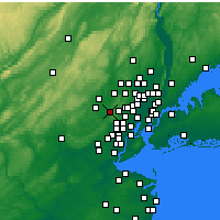Nearby Forecast Locations - Livingston - Map