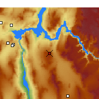 Nächste Vorhersageorte - Golden Valley - Karte