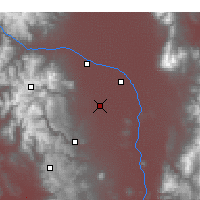 Nearby Forecast Locations - La Jara - Map