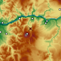 Nächste Vorhersageorte - Mount Hood Parkda - Karte