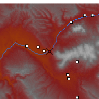Nearby Forecast Locations - Palisade - Map