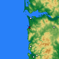 Nächste Vorhersageorte - Seaside - Karte