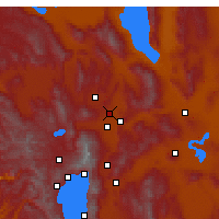 Nächste Vorhersageorte - Sun Valley - Karte