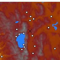 Nächste Vorhersageorte - Washoe Valley - Karte